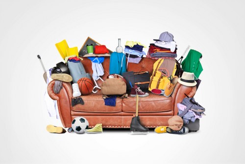 Commercial waste removal services in Greenwich office setting