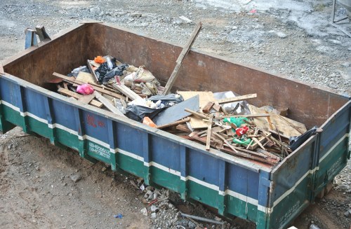 Professional home clearance team at Greenwich residence