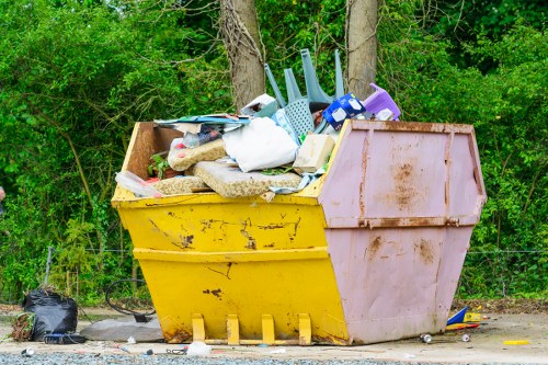 Business waste removal services in Greenwich office setting